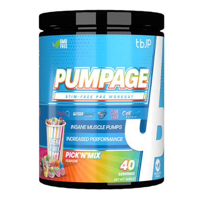 TBJP Pumpage Pre-Workout