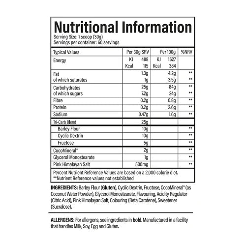 SUSTAIN - A unique blend of highly digestible carbohydrates and hydrating electrolytes, designed for the elite athlete.