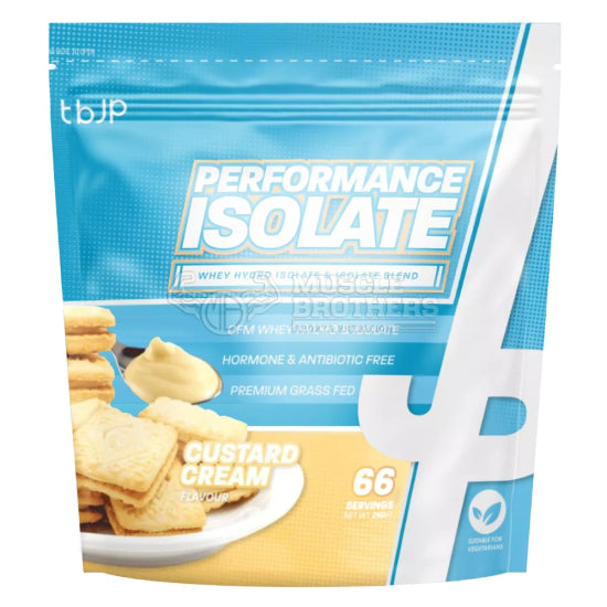 Trained by JP Nutrition JP Performance Isolate is tri protein - Hydro Isolate, Isolate and concentrate proteins blend designed to be taken to support daily protein intake.